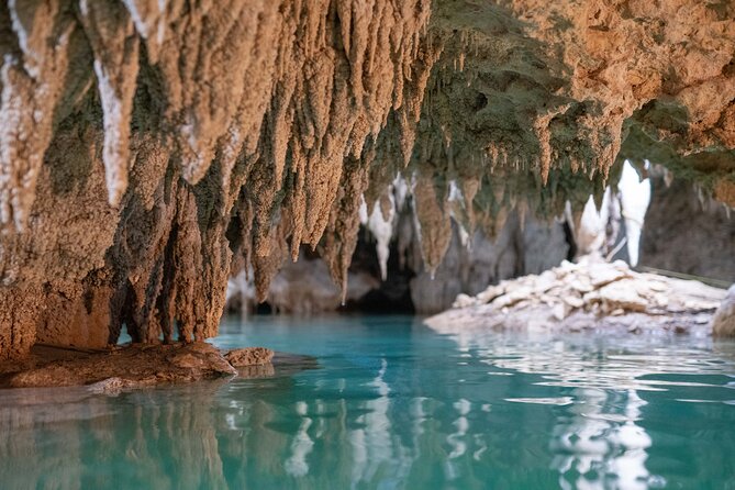 Turtle Snorkeling and Jungle Adventure with Cenote - Stop 2: Zipline and rappel into a cenote, then snorkel underground