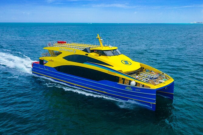Ultramar Ferry, Regular round ticket, Playa del Carmen-Cozumel - Getting the most out of a 30 to 35 minute crossing