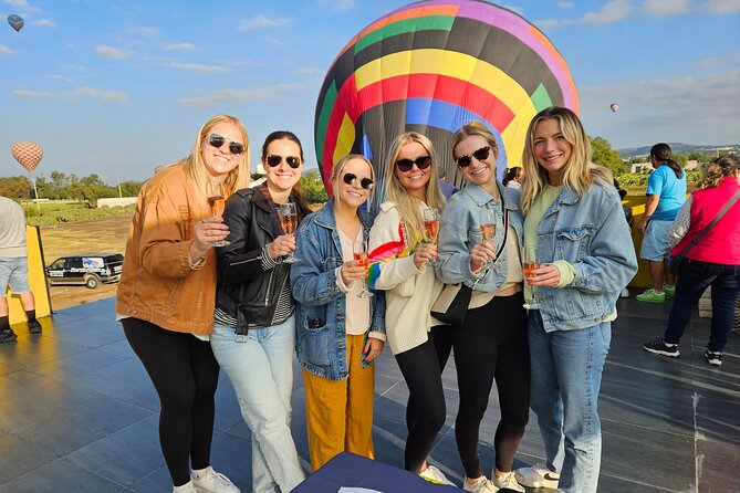Unforgettable Hot Air Balloon Ride Over the City of the Gods - Food and drinks: the toast, the break, and optional brunch upgrades