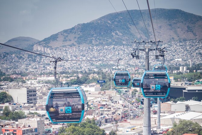 Unique cablecar experience, pulque tasting &unbeatable views - Cablebús to the Mountains, not just a photo stop