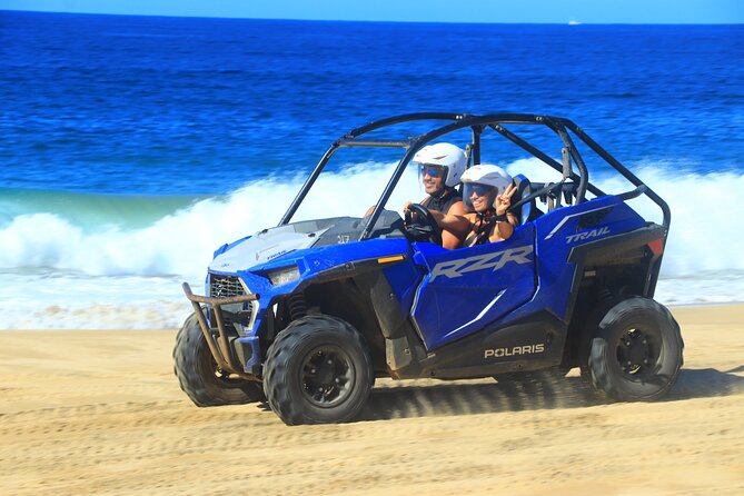 UTV Adventure with Free Camel Ride and Sky Bikes - The UTV desert trails and beach driving segment