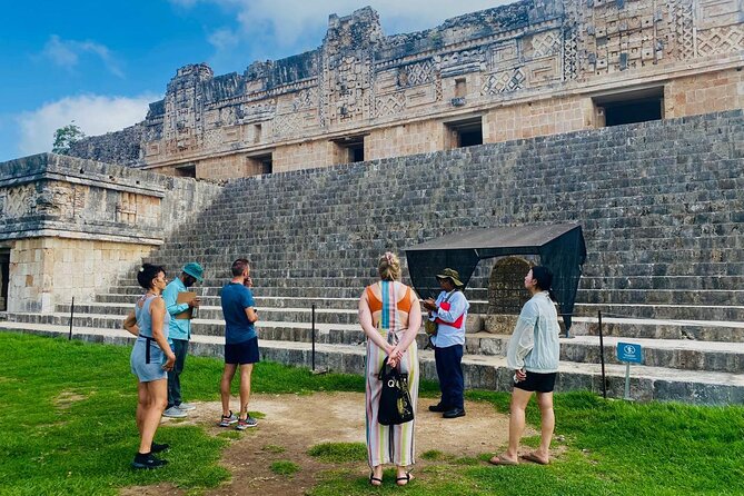 Uxmal, two Amazing Cenotes & Local Food Tour from Mérida - Uxmal archaeology: certified guiding, then your own time