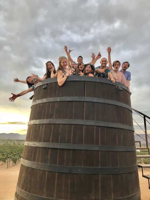 Valle de Guadalupe Wine Tasting Tour - The 90-Year-Vineyard Setting and the Barrel-and-Vineyard Story