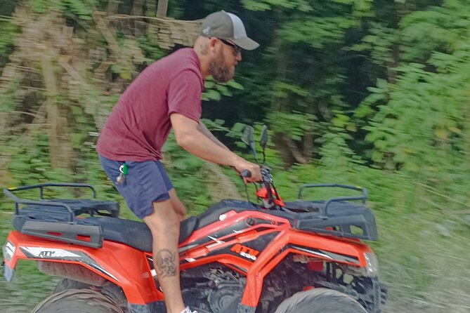 Wild Jade Cavern ATV Tour With Transfer - ATV riding: goggles, dust, potholes, and why the guide’s style matters
