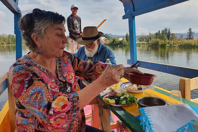 Xochimilco Barco Fiesta Tentacion 18+ with Open Bar and Tacos - Your main ride: cruising the floating gardens on a decorated trajinera