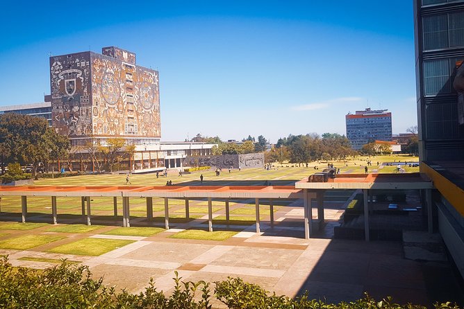 Xochimilco, Coyoacan, Aztec Stadium & UNAM - Estadio Azteca: panoramic views and the reality of stadium access