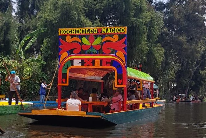 Xochimilco, Coyoacan, Aztec Stadium & UNAM - Xochimilco floating gardens: the trajineras ride is the payoff