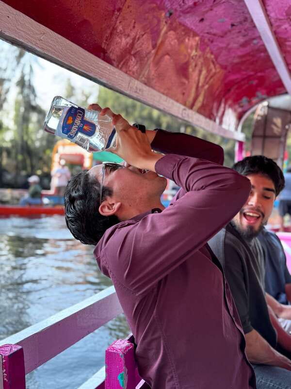 Xochimilco: Tequila tasting (unlimited) and cultural party on a boat - Mezcal and pulque tasting, plus game-based learning