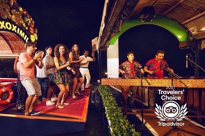 Xoximilco: Boat Fiesta Tour, Tasting, Tequila Bar and Transport - The live music stops, mariachi and marimba as the soundtrack