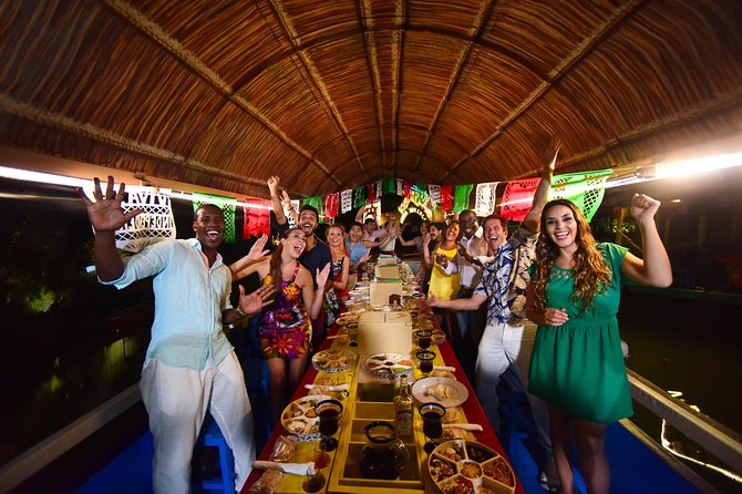Xoximilco Ticket: Boat Fiesta, Traditional Tasting & Tequila Bar - Boarding the Trajinera: Capacity, Comfort, and Group Energy