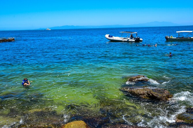 Yelapa Escape & Snorkeling in Puerto Vallarta by Speedboat - Snorkeling in Bahia de Banderas, plus mats and kayaking options