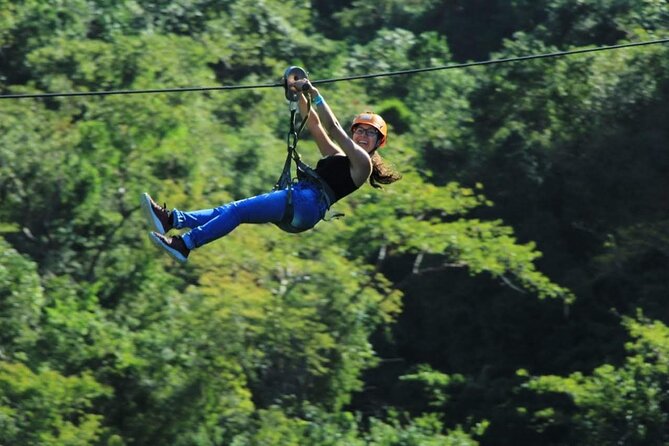 Zip Line Canopy Jungle Adventure from Puerto Vallarta - The zip line canopy experience: safety and instruction you can feel